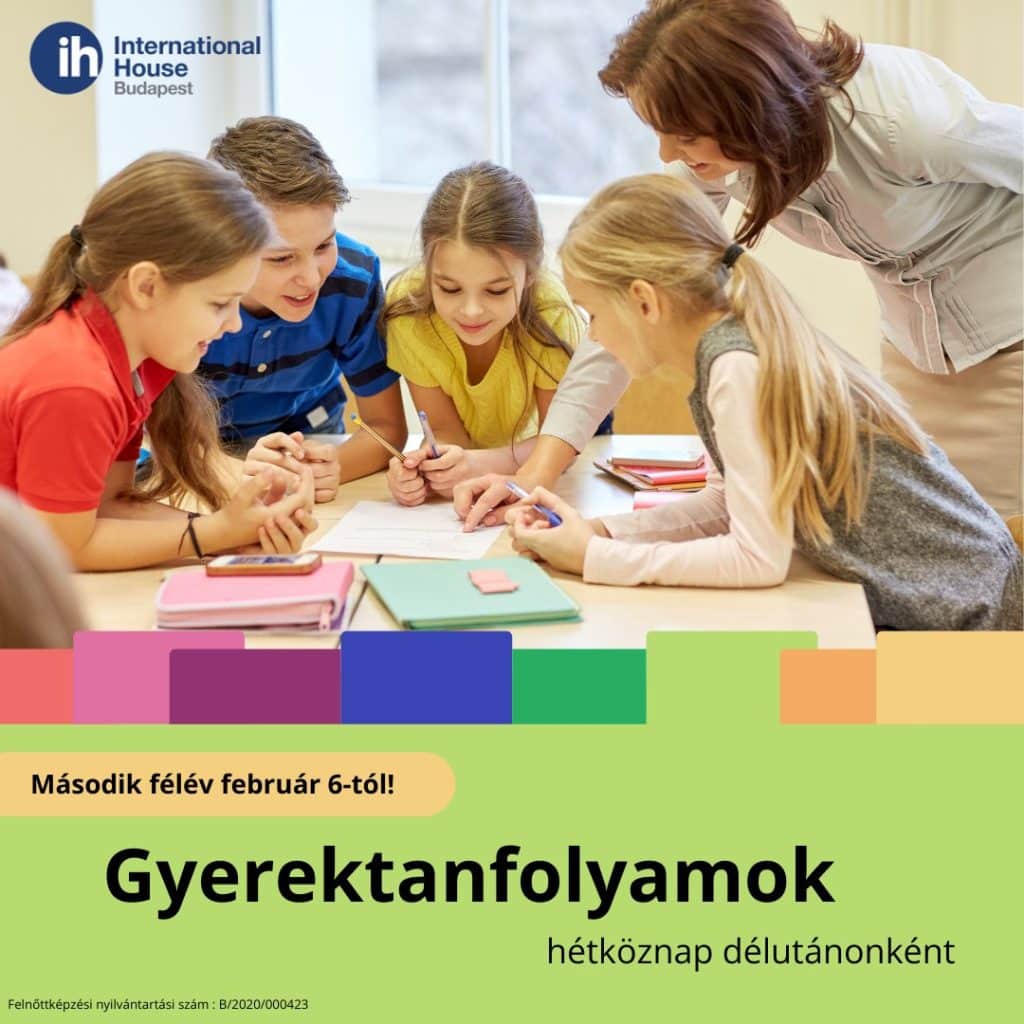 IH Budapest nyári angol táborok gyerekeknek és gyerek nyelvtanfolyamok