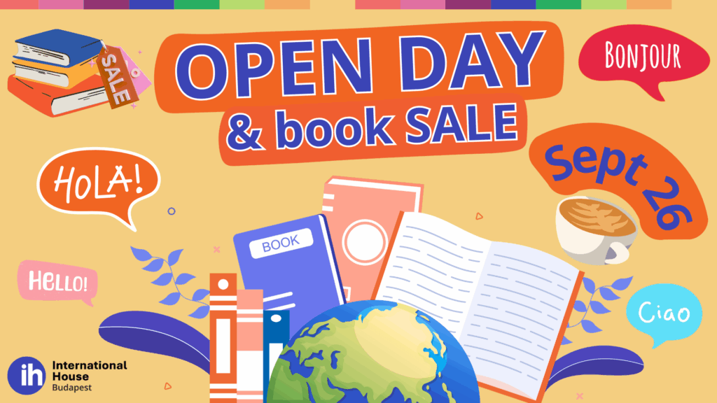 Open Day and Book sale at IH Budapest